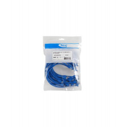 25 PK PATCH CORD,CAT 6,MOLDED,5ft BLUE