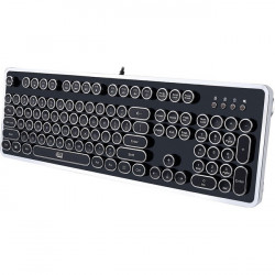 Adesso AKB-636UB Desktop Mechanical Typewriter Keyboard