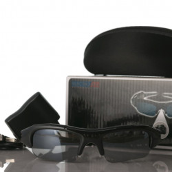 Performance Sunglasses W-  Audio Video Spy Camera