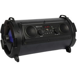 Supersonic IQ-1525BT-BK Wireless Bluetooth Speaker (Black)