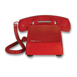 Hotline Desk Phone - Red