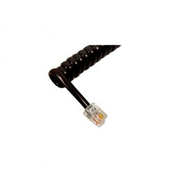 GCHA444012-FBK / 12' BLACK Handset Cord