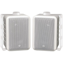BIC America RTRV44-2W 100-Watt 3-Way 4-Inch RtR Series Indoor/Outdoor Speakers (White)