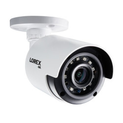 Lorex C841CA-E 4K Ultra HD Analog Add-on Security Bullet Camera with Color Night Vision