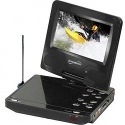 Supersonic SC-257 7 Inch Portable Dvd Player