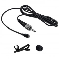 Fluent FA-NM-21 3.5mm Necklace Microphone - Uni-Directional, Black